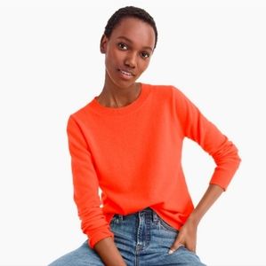 J. Crew Bright Berry Lightweight Sweater